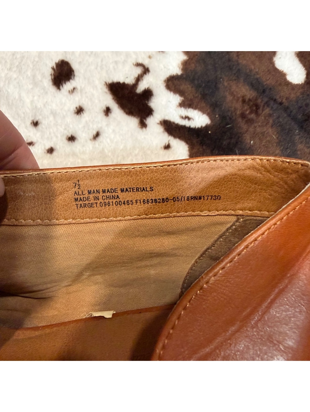 Universal Thread Cognac D’Orsay Pointed Toe Flats Women’s 7.5 - Picture 4 of 6